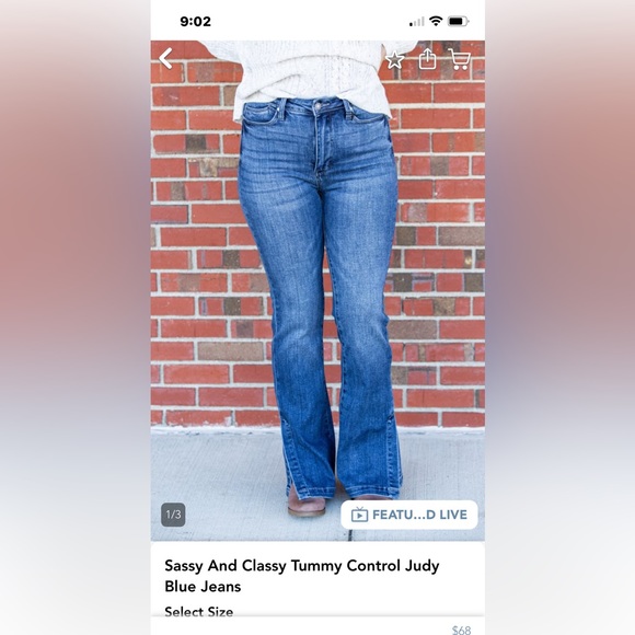 Judy Blue Denim - Sassy And Classy Tummy Control Judy
Blue Jeans
